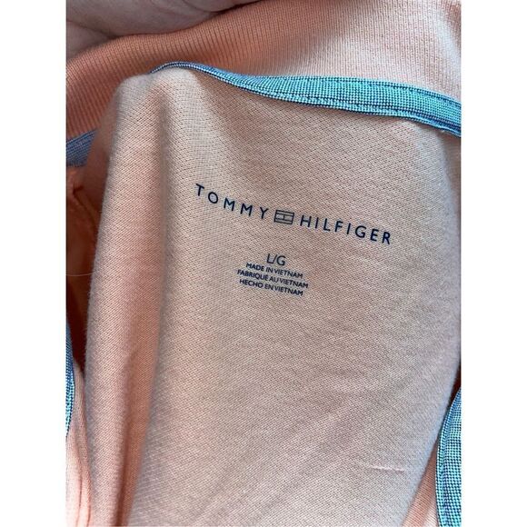 Tommy Hilfiger Peach Polo Women’s Large - Picture 4 of 5